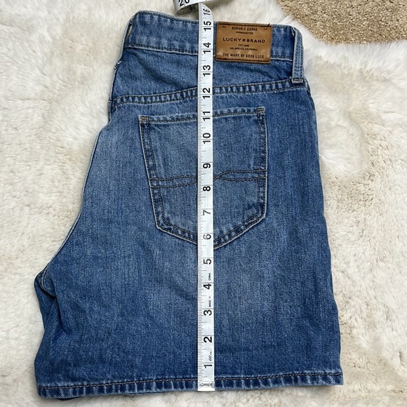 Lucky brand boyfriend Jean shorts size 6/28 - Picture 8 of 10